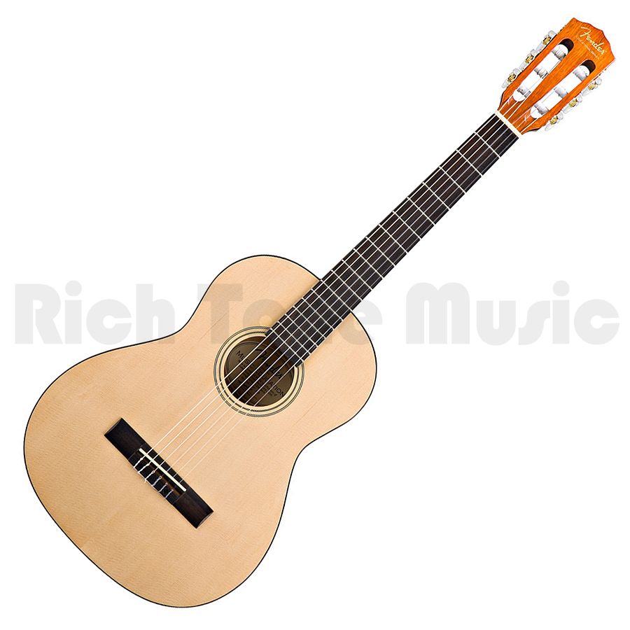 Fender ESC105 Educational Series Full Size Classical Guitar Rich Tone