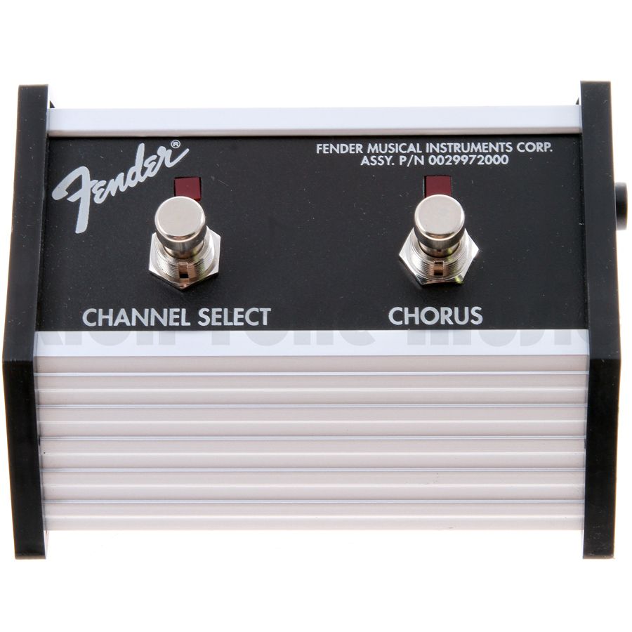 Fender Footswitch 2 Button Channel/Chorus 1/4 Inch Connector Rich
