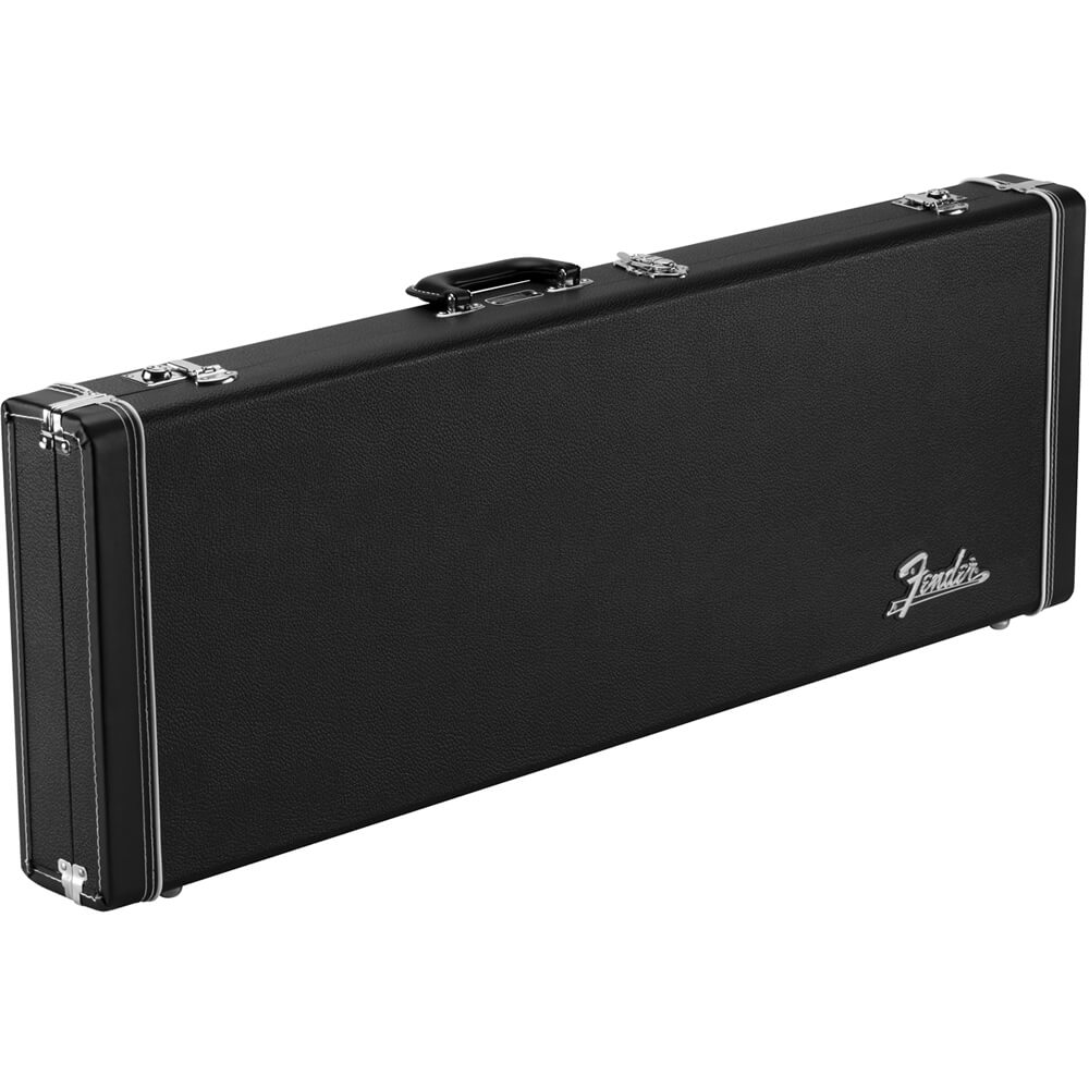 Fender Classic Series Wood Hard Case for Strat/Tele Black Rich Tone