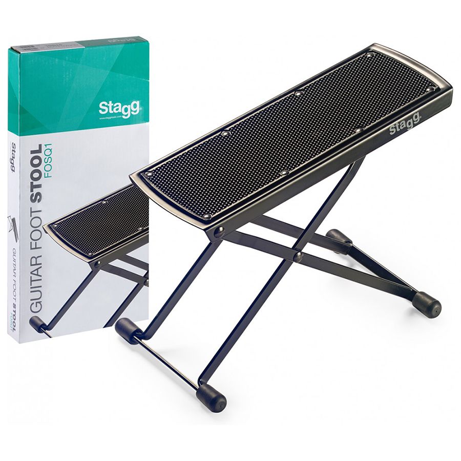 Stagg FOSQ1 Metal Guitar Foot Stool Rich Tone Music