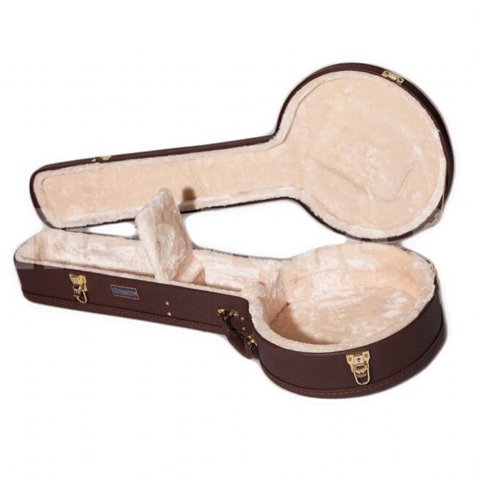 Freestyle Case Co HardShell Wood Case for Banjo XL Rich Tone Music