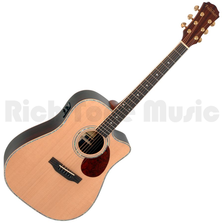 Freshman APOLLO 2 DC Acoustic Guitar Rich Tone Music