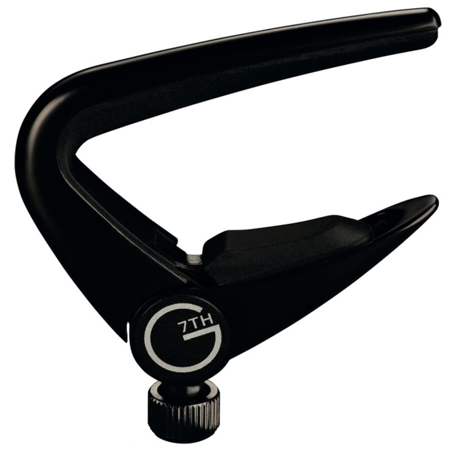 G7TH Newport Steel String Capo Black Rich Tone Music