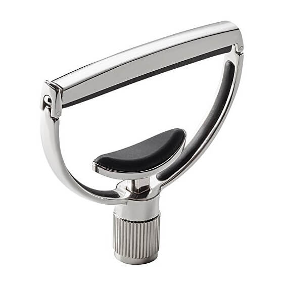 G7TH Heritage Guitar Capo, 12 String Style 1 Stainless Steel Rich