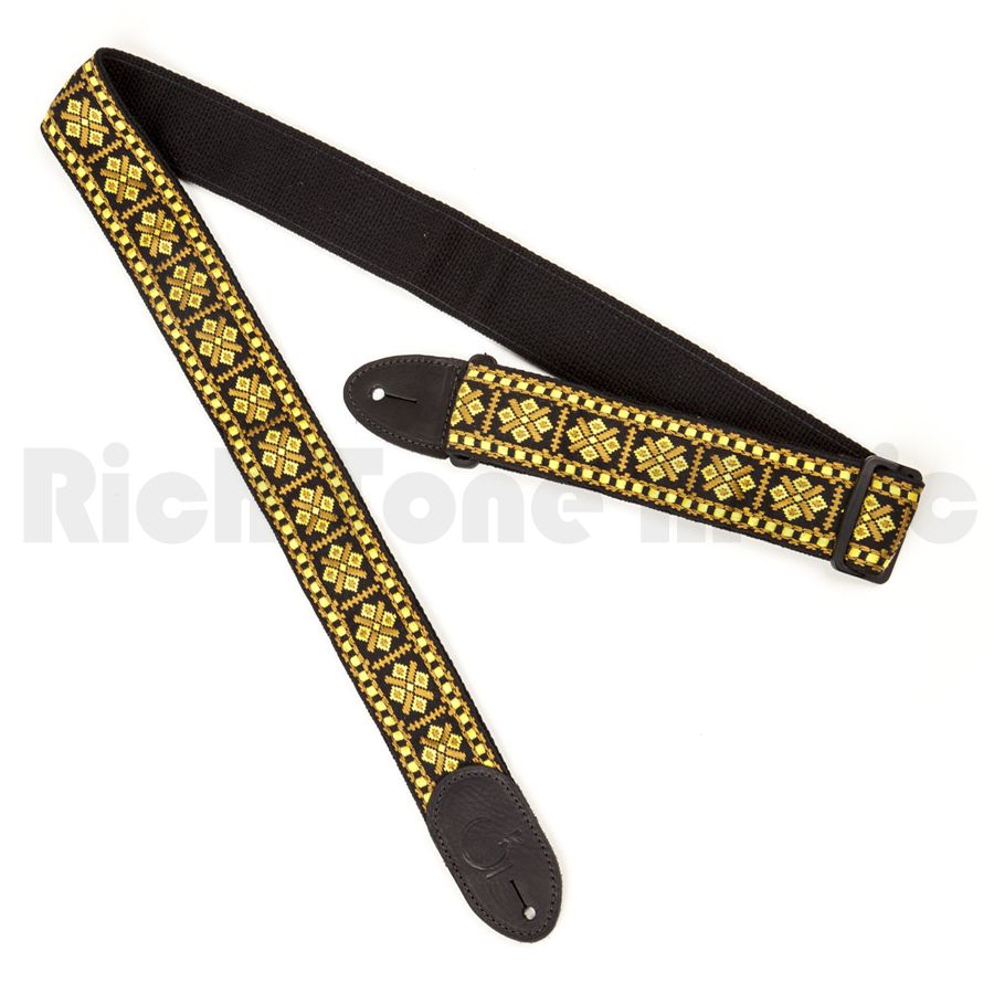 Gretsch Guitar Strap Diamond Black End Rich Tone Music