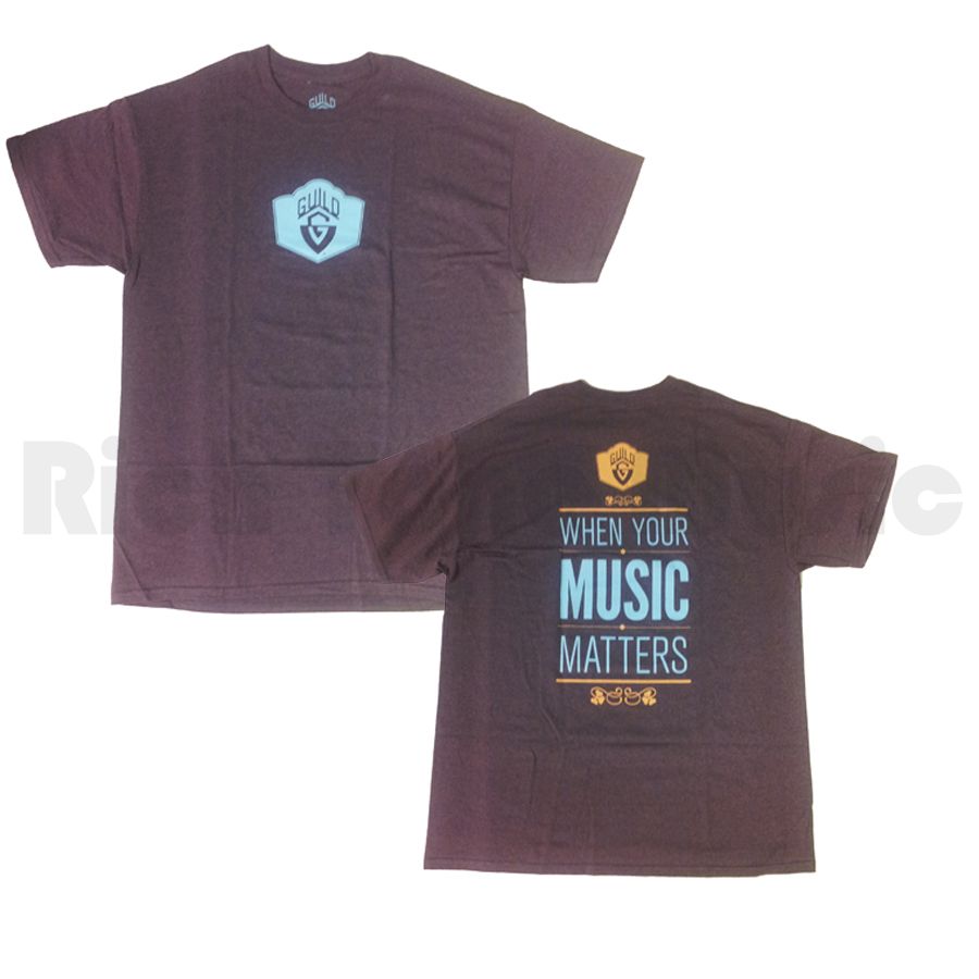 Official Guild Guitar Clothing Rich Tone Music