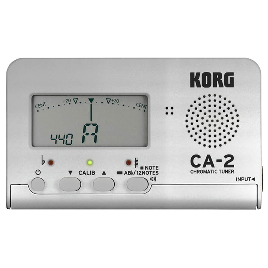 Korg CA-2 Chromatic Tuner - Limited Edition Silver | Rich Tone Music