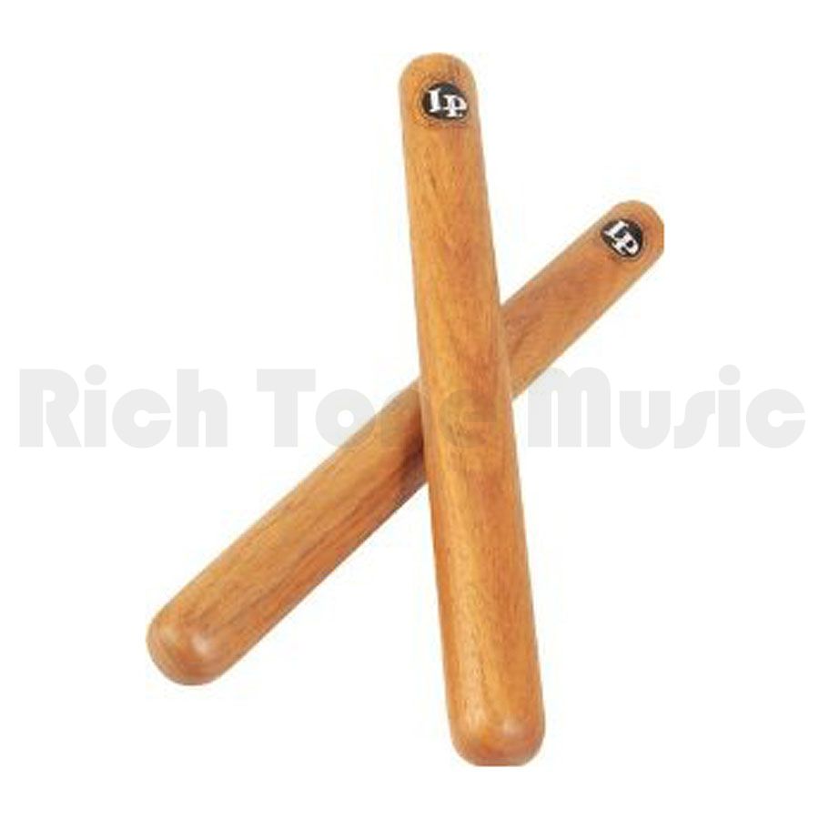 Latin Percussion LP262R LP Traditional Clave Exotic Hardwood Rich