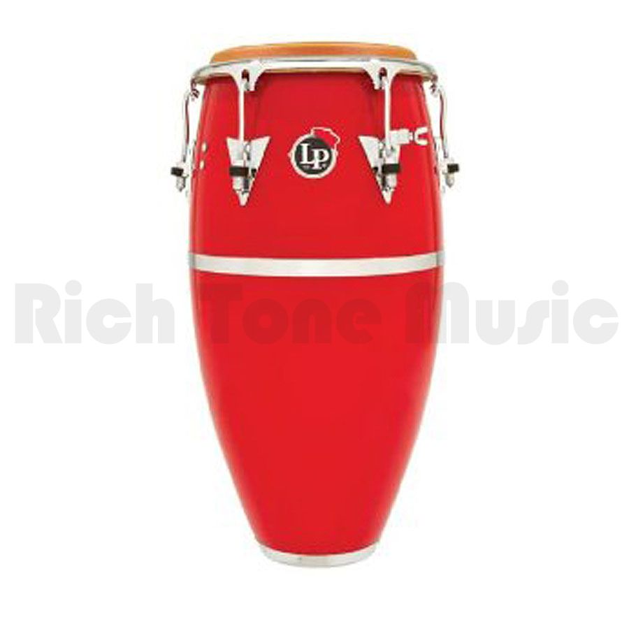Latin Percussion LP559X1RD 11 3/4 Inch Conga Red Rich Tone Music