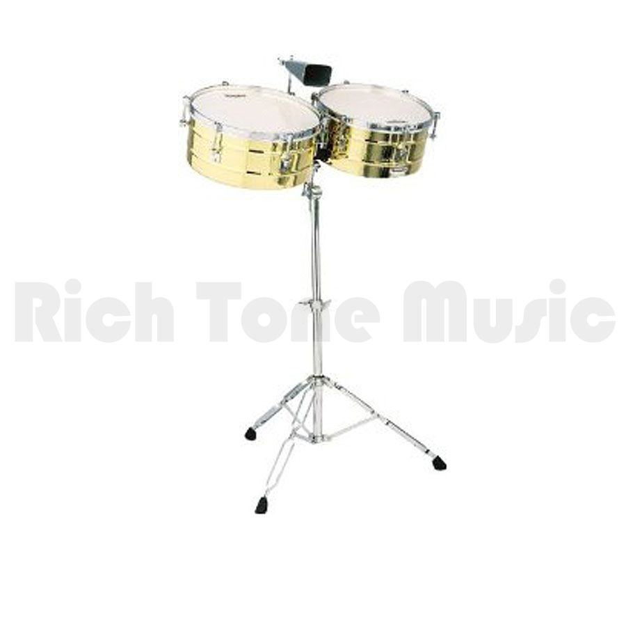 Latin Percussion M257B 14 15 Inch Shells Brass Rich Tone Music