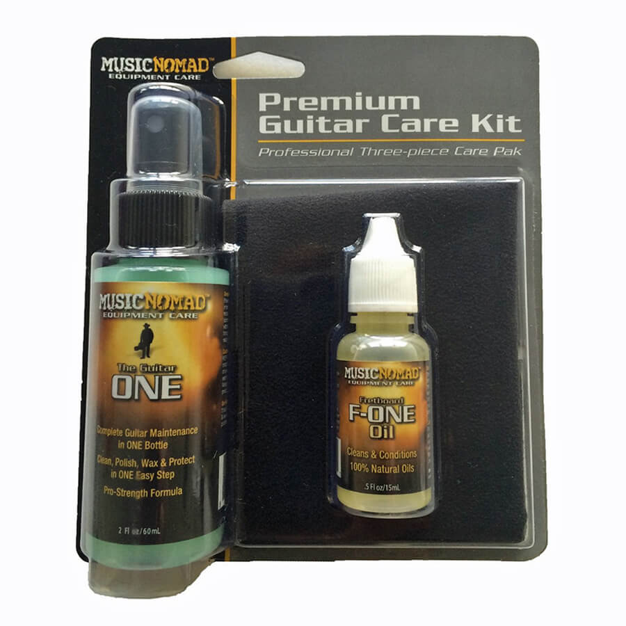 Music Nomad Premium Guitar Care Kit 3 pc Rich Tone Music