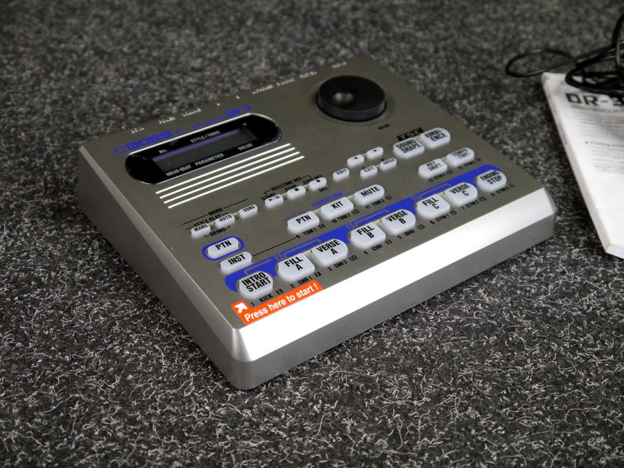 Boss Dr Rhythm DR3 Drum Machine 2nd Hand Rich Tone Music