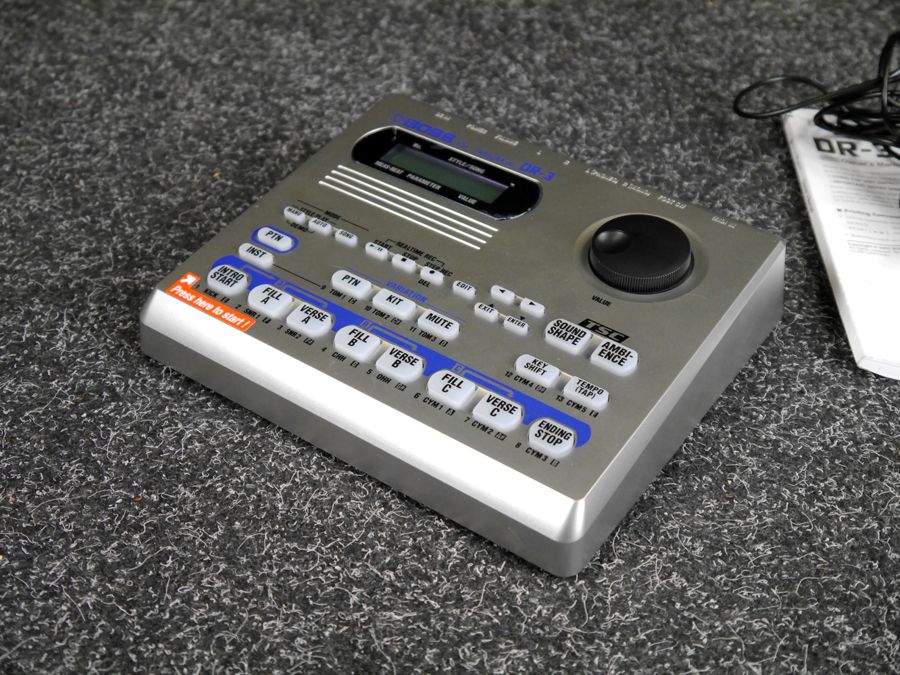 Boss Dr Rhythm DR3 Drum Machine 2nd Hand Rich Tone Music