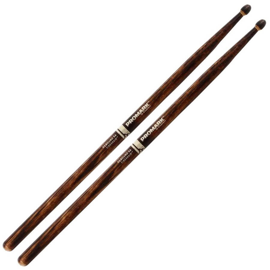 Promark Rebound 5A FireGrain Drum Sticks Rich Tone Music