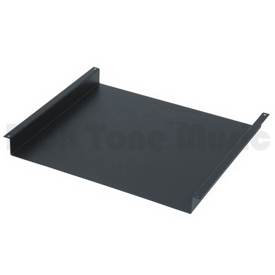 Quiklok RS668 19 Inch 1U Top Mount Rack Shelf Rich Tone Music