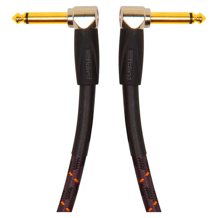 Roland 3ft/1m CableAngled/Angled 1/4in Jack Rich Tone Music