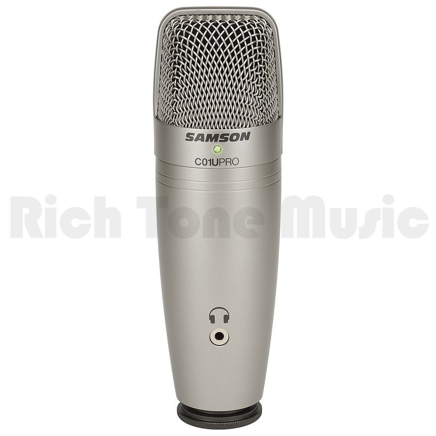 Samson C01U Pro - USB Studio Condenser Microphone | Rich Tone Music