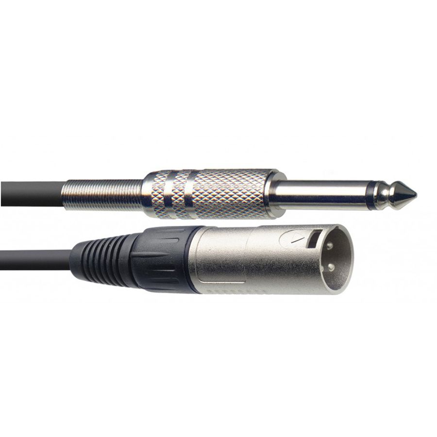 Stagg 3m Deluxe Audio Cable M Xlr/F Phone Plug Rich Tone Music