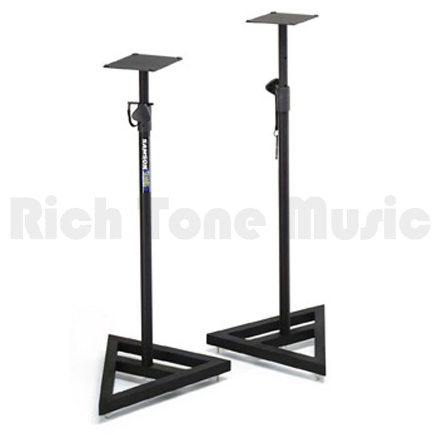 Samson MS200 Studio Monitor Stands (Pair) Rich Tone Music