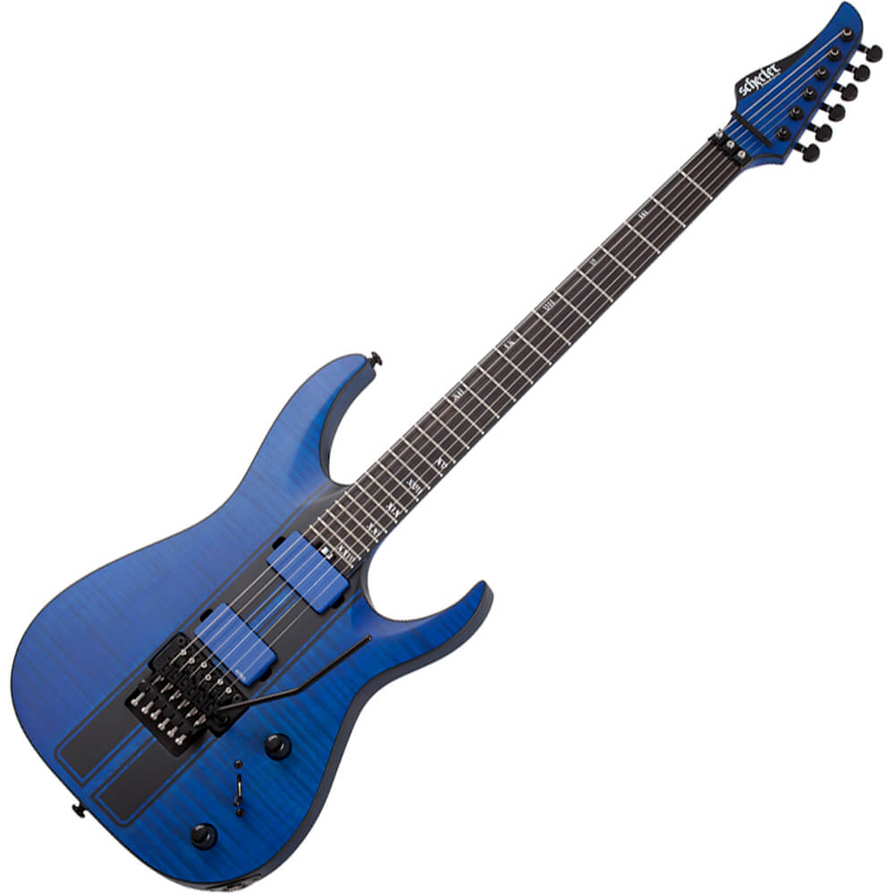 Schecter Banshee GT-FR - Satin Trans Blue | Rich Tone Music