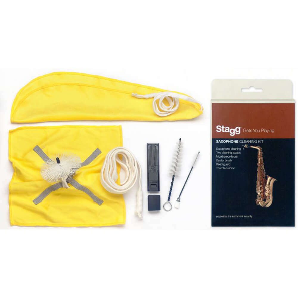 Stagg SCKPROAS Saxophone Pro Cleaning Kit Rich Tone Music