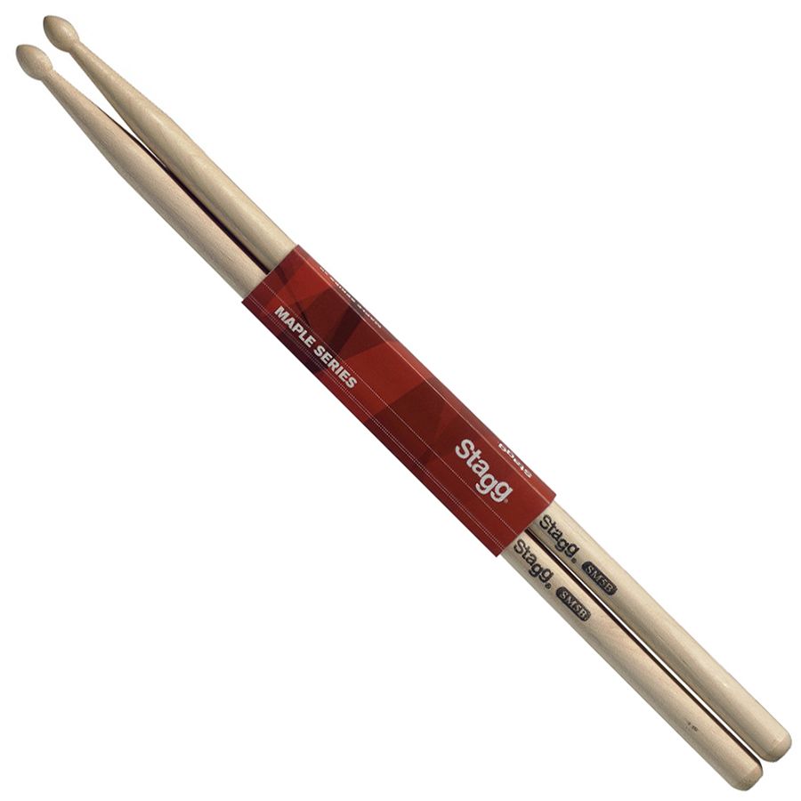 Stagg SBRU30-RS Extra Polybristle Straw Drum Stick Brushes