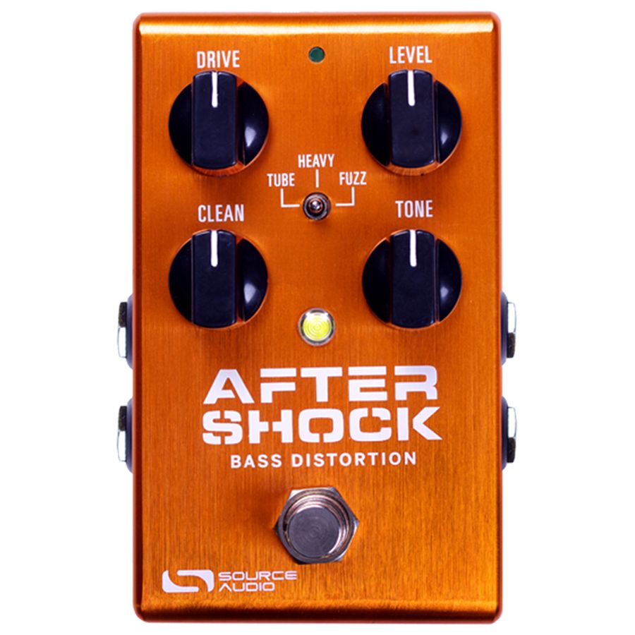 Source Audio Aftershock Bass Distortion FX Pedal Rich Tone Music