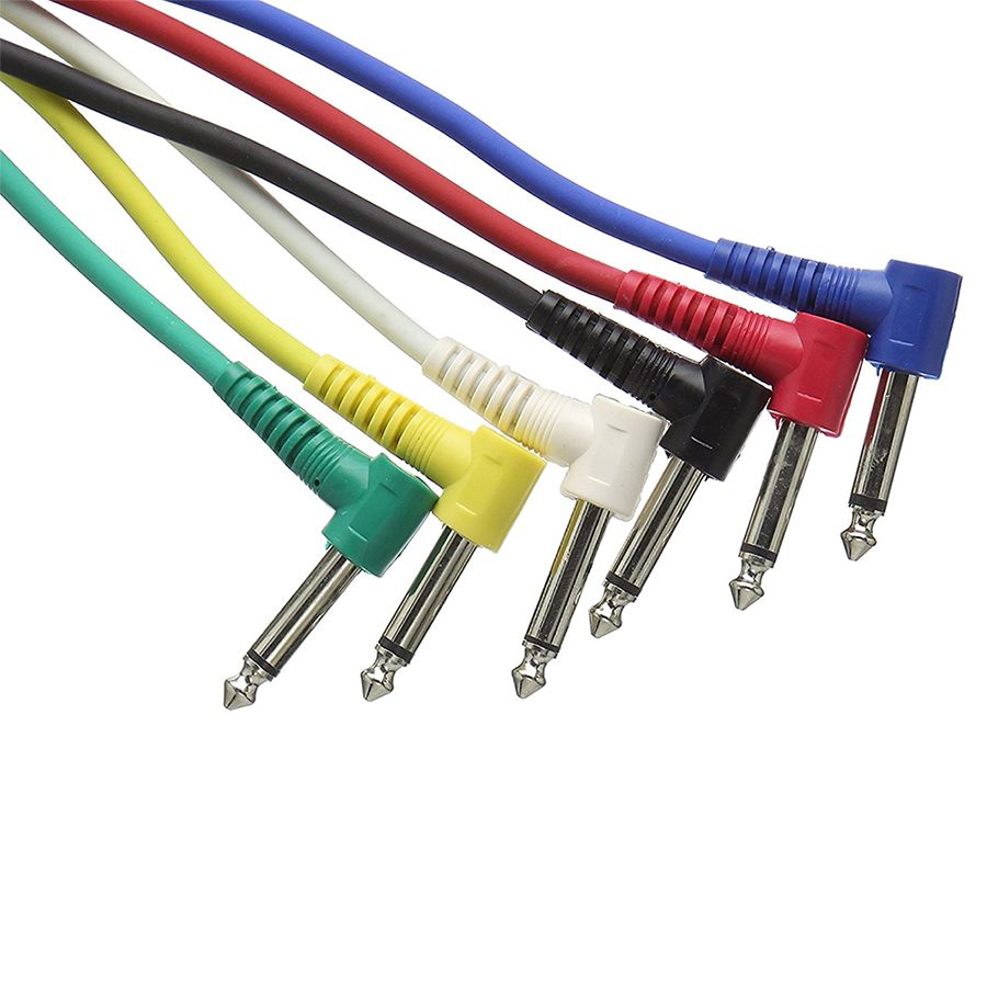 Stagg SPC060L E 6 X 60 Cm/ 2 Ft Mon Patch Cables Rich Tone Music