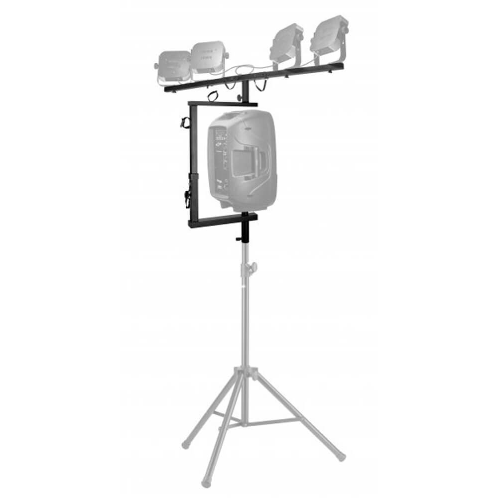 Stagg SPS2LIS TBar Lighting Bar Extension for Speaker Stand Rich