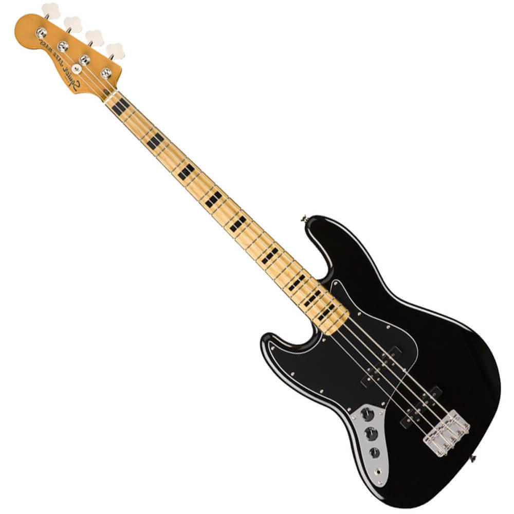 Squier Classic Vibe 70s Jazz Bass, Left-Handed - MN - Black | Rich Tone ...