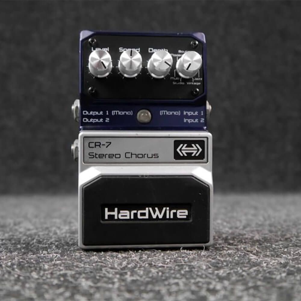DigiTech HardWire CR7 Stereo Chorus FX Pedal 2nd Hand Rich Tone Music