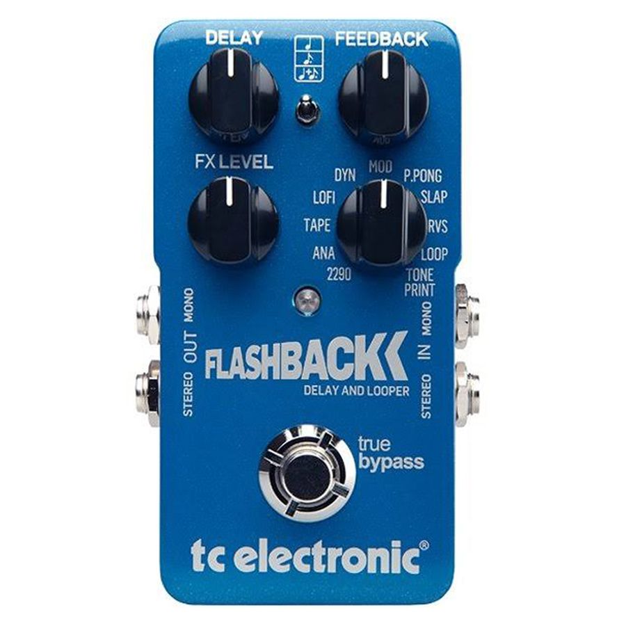 TC Electronic Flashback Delay Guitar FX Pedal Rich Tone Music