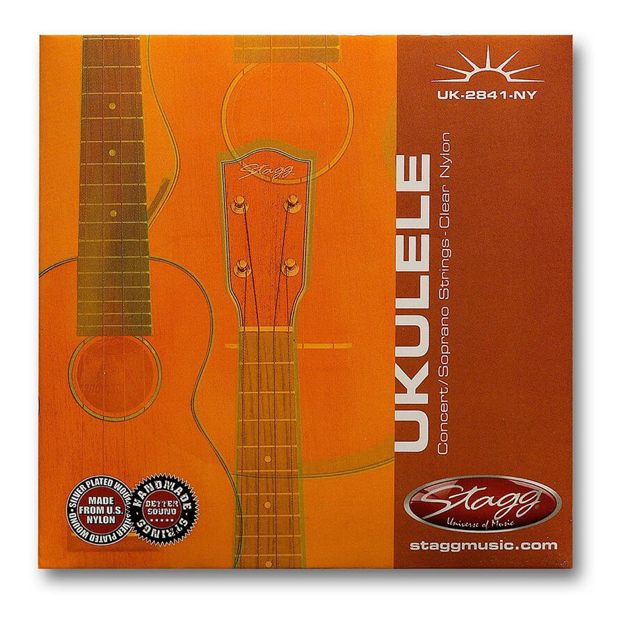 Stagg Ukulele Clear Nylon Strings Rich Tone Music
