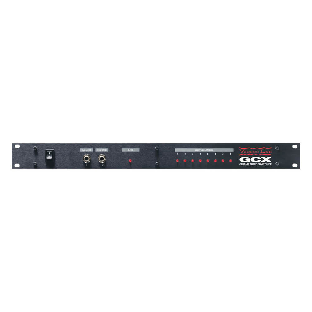 Voodoo Labs GCX 8Loop Rackmount Audio Switcher Rich Tone Music
