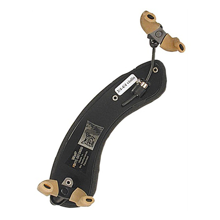 Wolf Violin Shoulder Rest Forte Secondo 3/4 4/4 Size Rich Tone Music