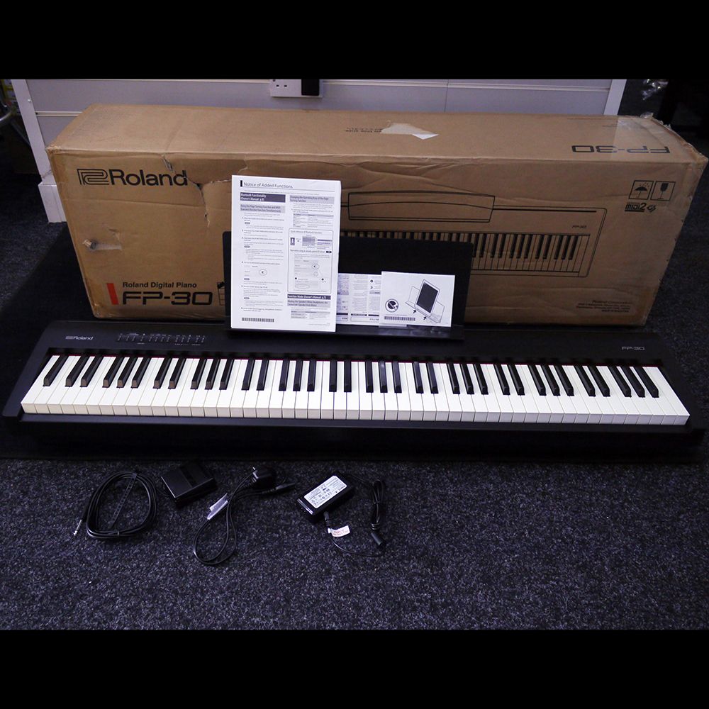 Roland FP-30-BK Digital Piano w/ Box - Ex Demo | Rich Tone Music