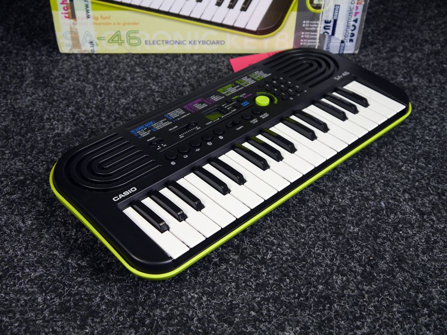 Casio SA46 Mini Keyboard w/ Box Ex Demo Rich Tone Music
