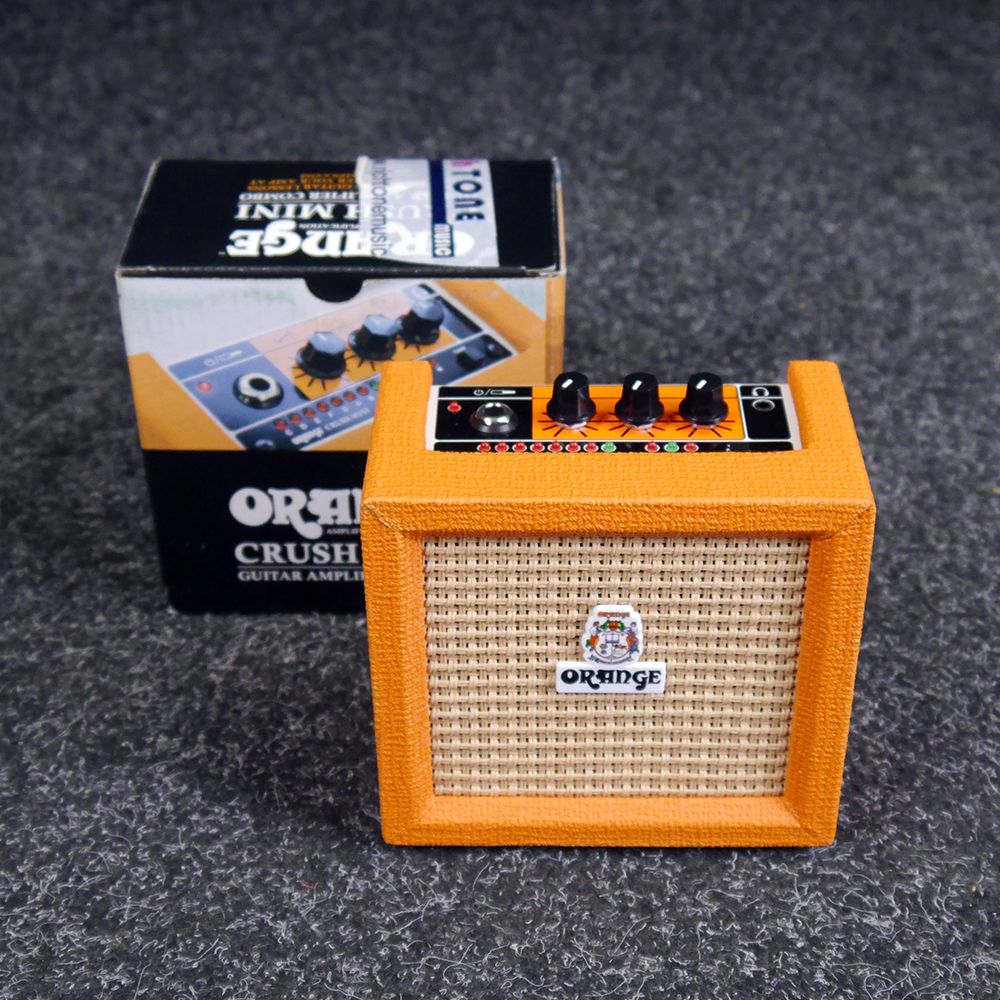 Orange Crush Mini Guitar Amplifier w/Box Ex Demo Rich Tone Music