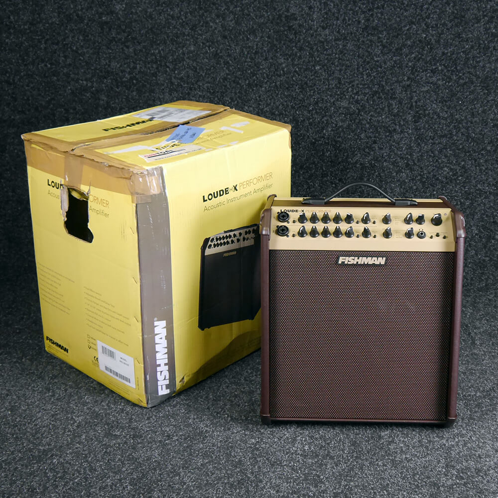 Fishman Loudbox Performer Acoustic Guitar Amplifier w/Box Ex Demo Rich Tone Music