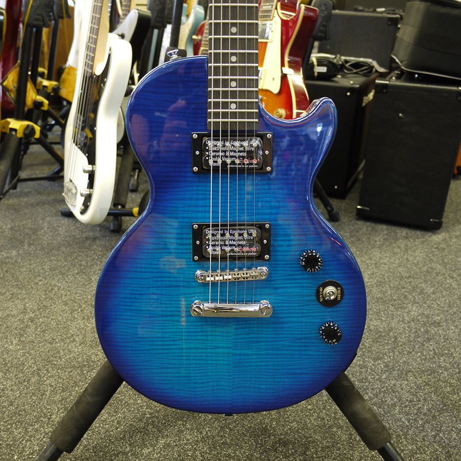 Epiphone Ltd Ed Special II PlusTop Translucent Blue - Ex Demo | Rich ...