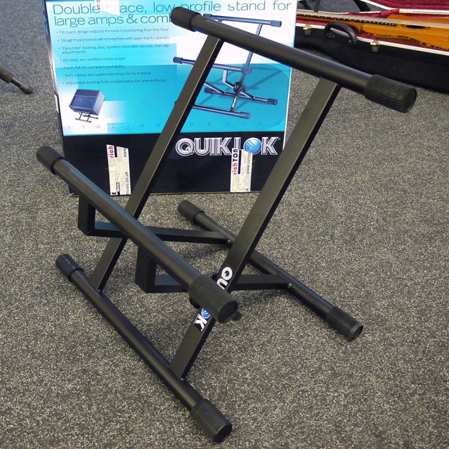 Quik Lok BS317 Amplifier Combo Stand w/ Box - Ex Demo | Rich Tone Music