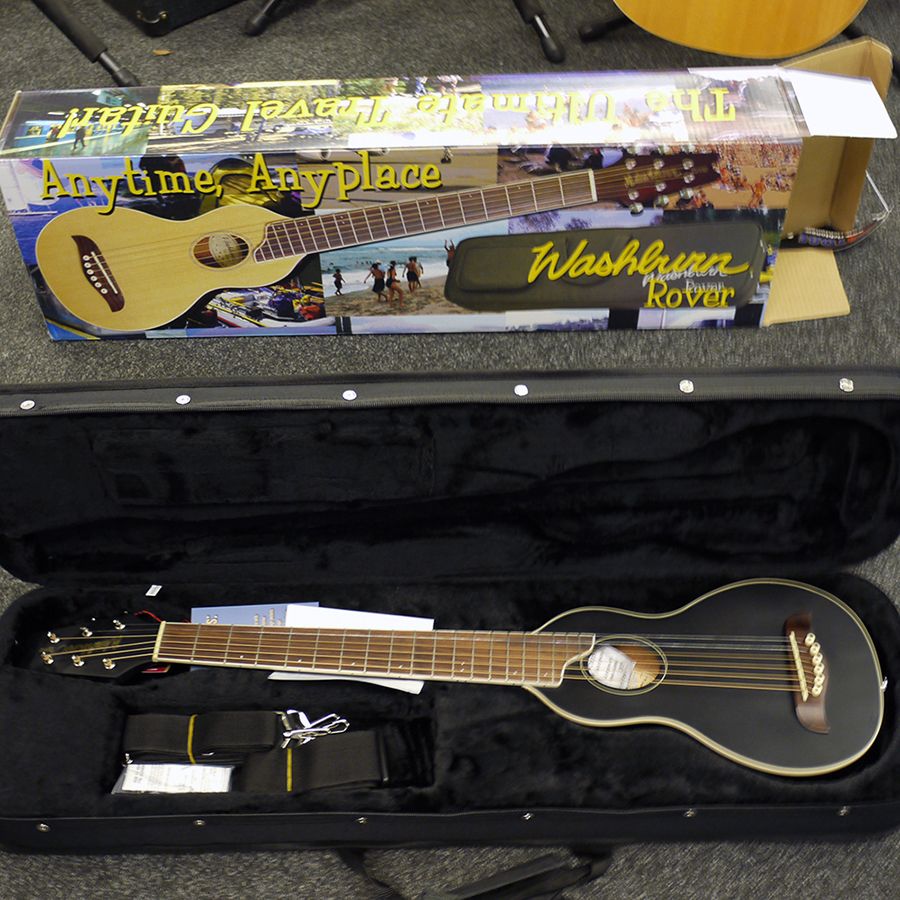 washburn rover travel guitar case