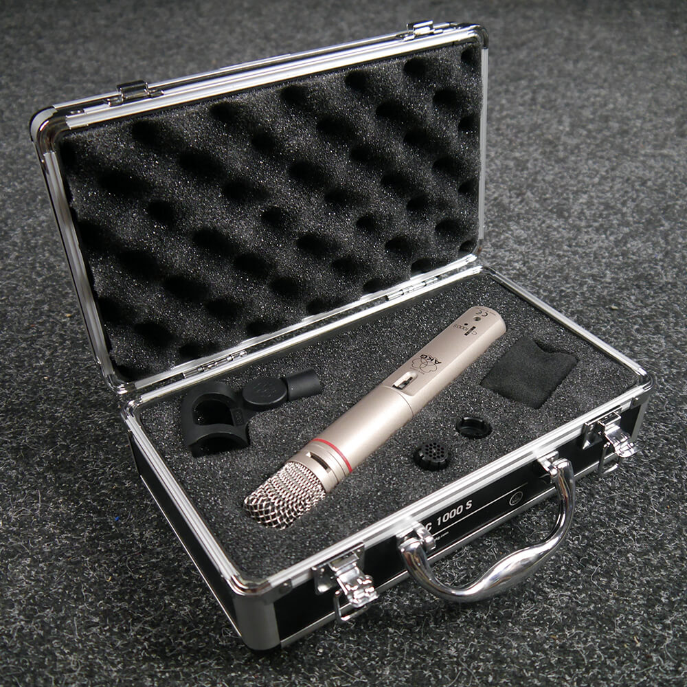 AKG C1000S Condenser Microphone w/Hard Case - 2nd Hand | Rich Tone Music