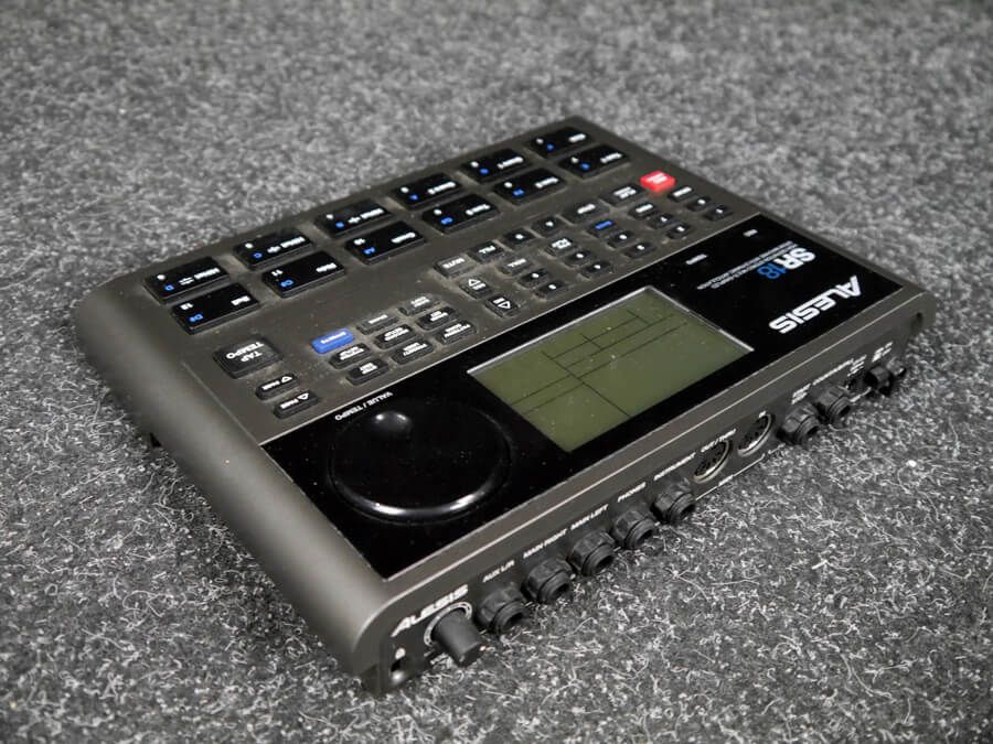 Alesis SR18 Drum Machine w/Box & PSU - 2nd Hand | Rich Tone Music