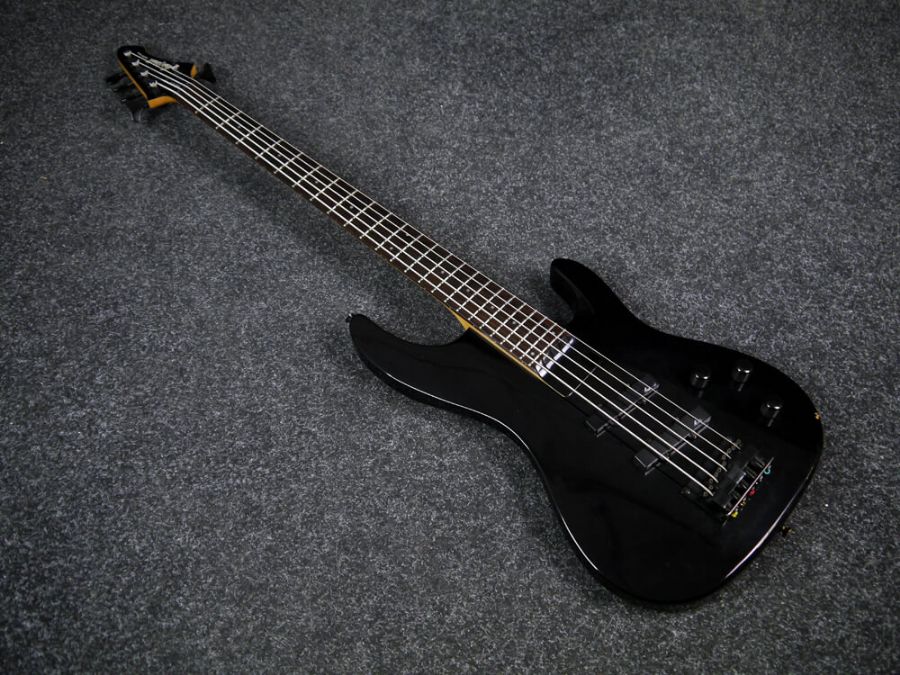 Aria Pro II Magna Series MAB20/5 5String Bass Guitar Black 2nd