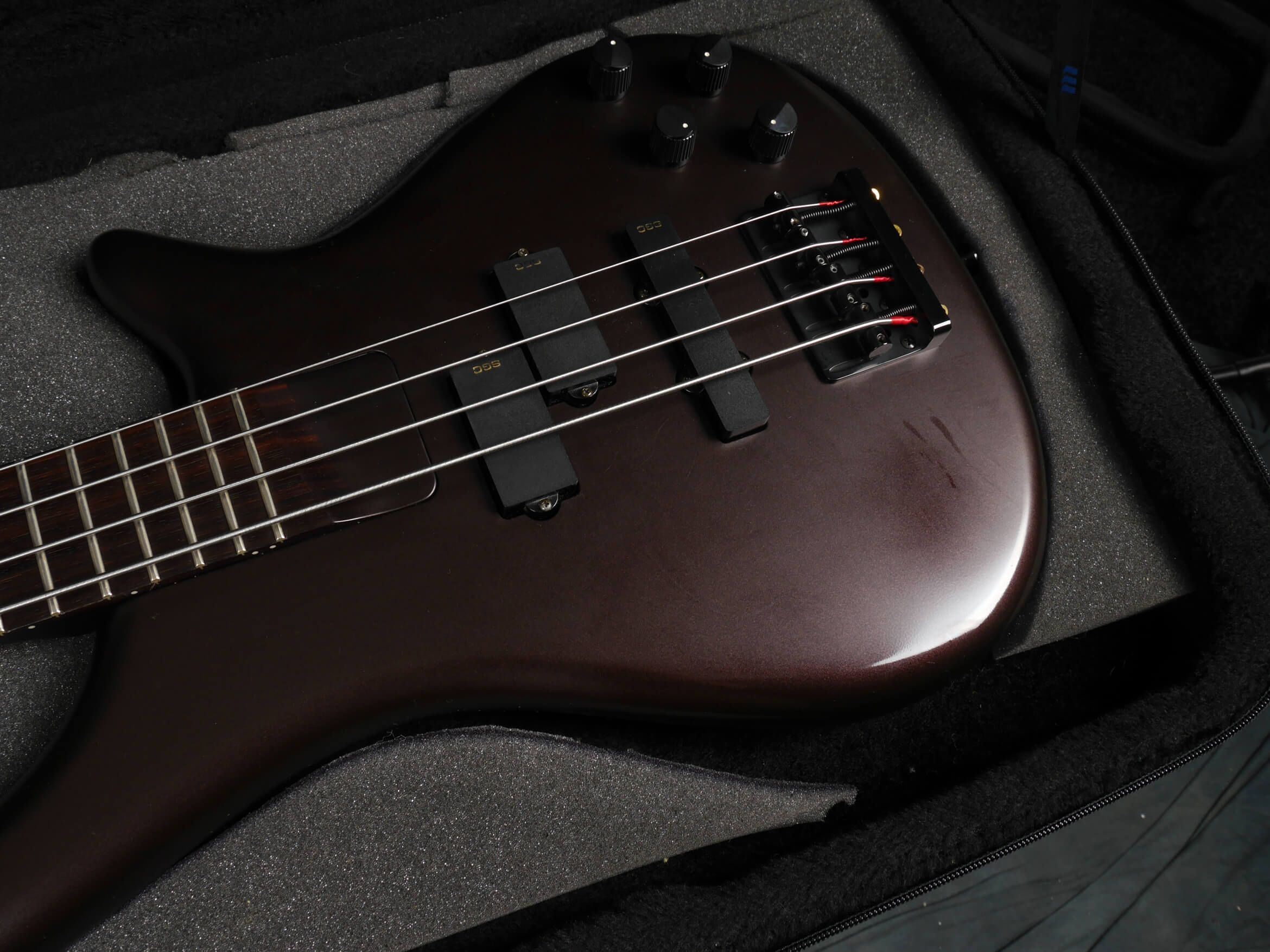 Bass Collection SB300 Bass Guitar Black w/Hard Case 2nd Hand Rich Tone Music