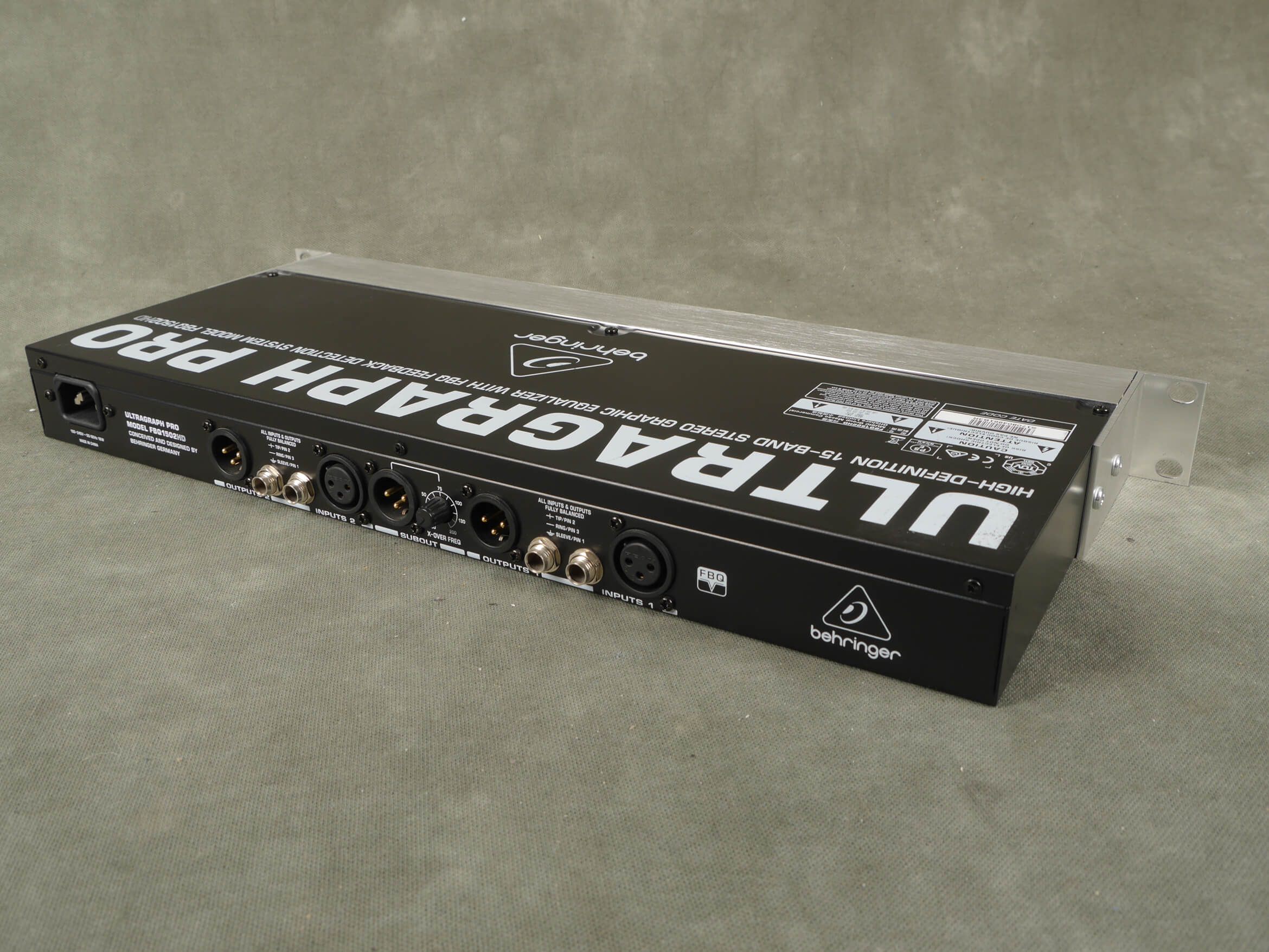 Behringer FBQ1502HD Ultragraph Pro Equalizer 2nd Hand Rich Tone Music