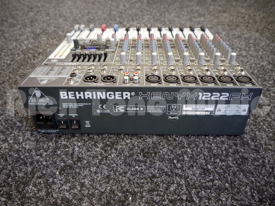 Behringer Xenyx1222FX Mixing Desk 2nd Hand Rich Tone Music