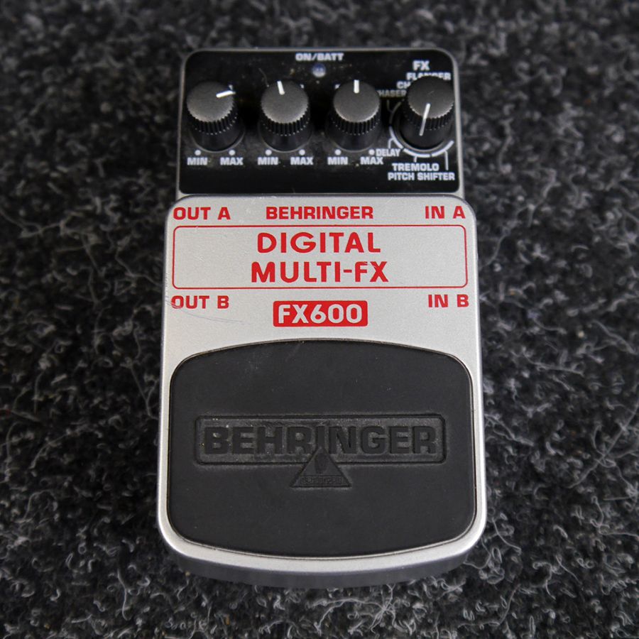 Behringer FX600 Digital MultiEffects Pedal 2nd Hand Rich Tone Music