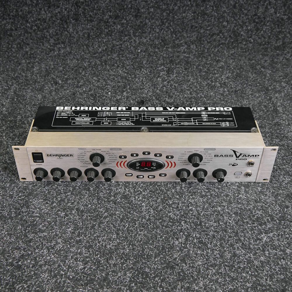 Behringer Bass VAmp Modelling Preamp 2nd Hand Rich Tone Music
